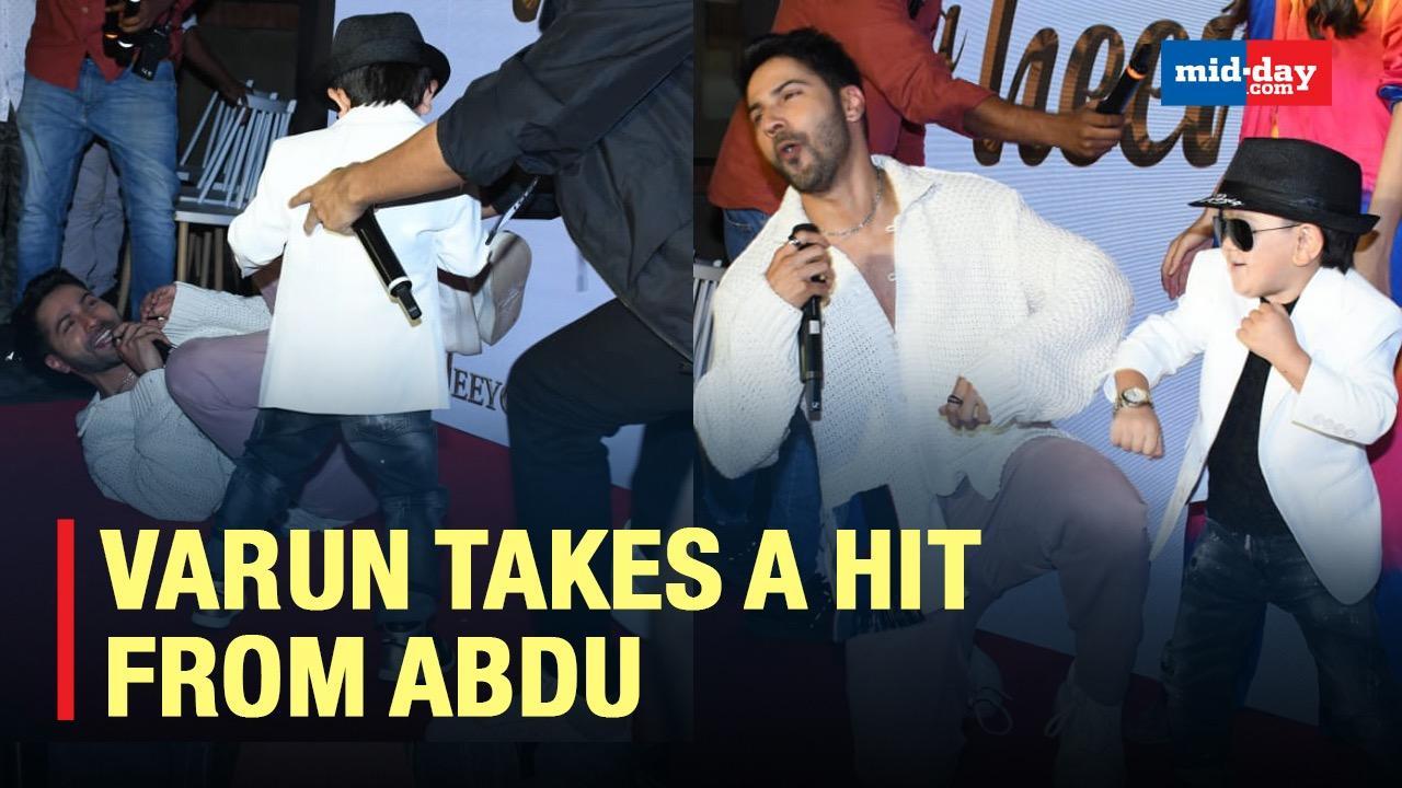 Abdu Rozik, Varun & Kiara Advani Shake A Leg At Jugjugg Jeeyo’s Song Launch